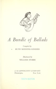 Cover of A Bundle of Ballads