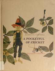 Cover of A Pocketful of Cricket