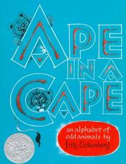 Cover of Ape in a Cape: An Alphabet of Odd Animals