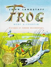 Cover of Frog Went A-Courtin'