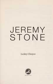 Cover of Jeremy Stone
