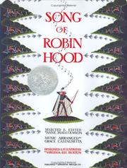 Cover of Song of Robin Hood
