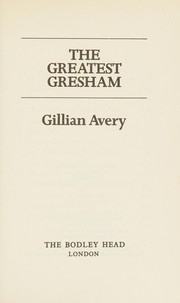 Cover of The Greatest Gresham